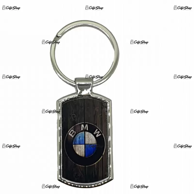 Bmw, breloc din metal cu mesaj b